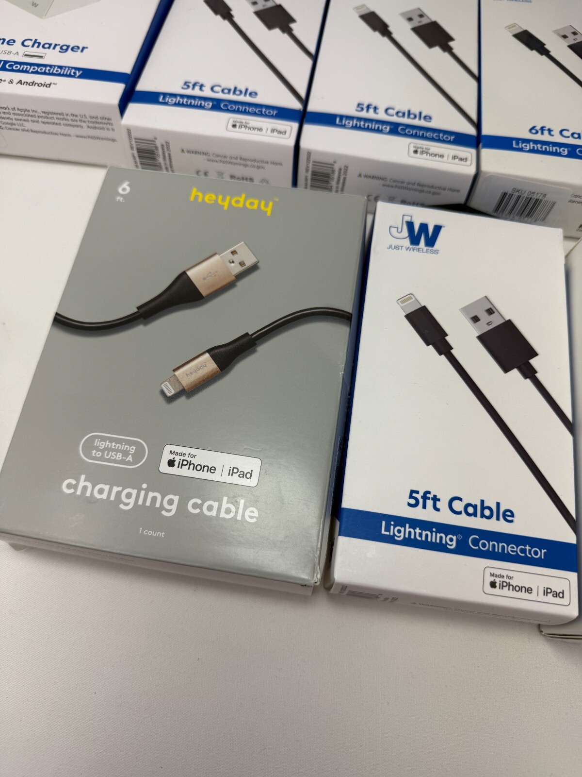 Essential Handy Dandy Cell Phone accessory Lot of 13 Chargers cables Super Deal!