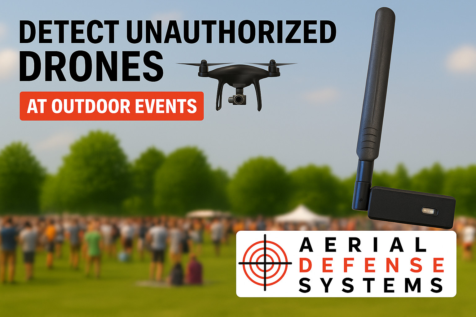 Portable Drone Detection Device – Remote ID UAV & Pilot Tracking System