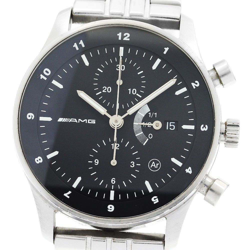 Sinn 956. Watch AMG Date Black/Silver Limited Edition 250 pieces Automatic Men’s