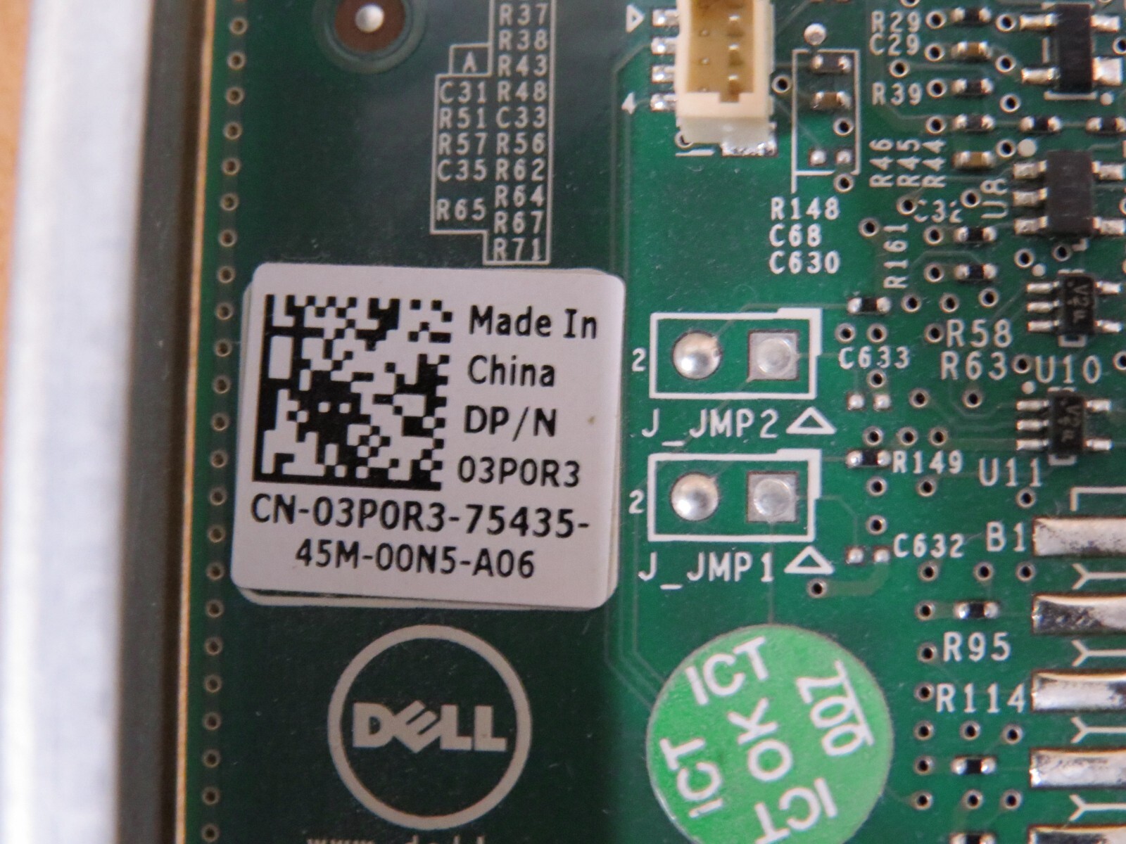 Dell PowerEdge 03P0R3 PERC H310 UCSA-801 RAID Controller Adapter Card