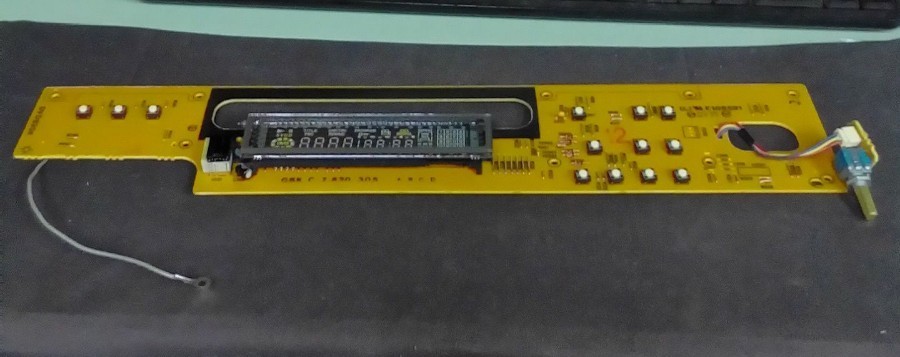 GE Model GE1101PA Front Panel Display With Search Control DVD-830K