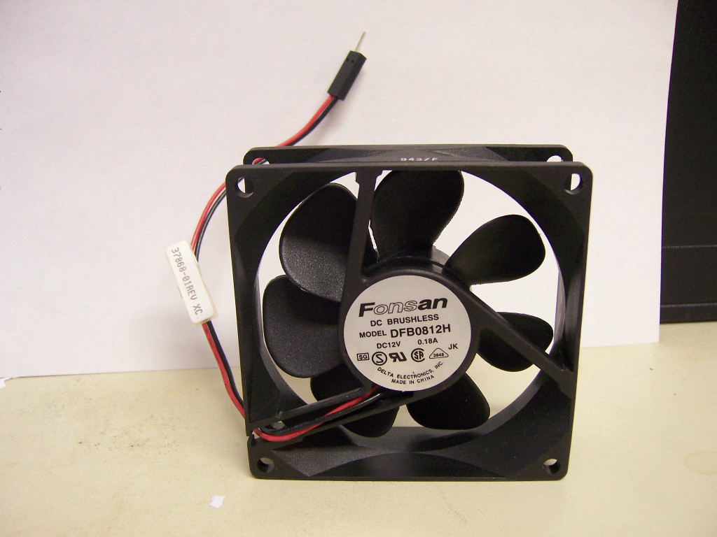 FONSAN 12V DC .18a BRUSHLESS computer FAN DFB0812H 12 V VOLT 3″ delta