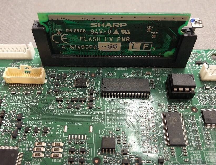 Sharp SN-Ag-Cu Rev 2.0 PRINTED CIRCUIT Board 2-x1824ds54
