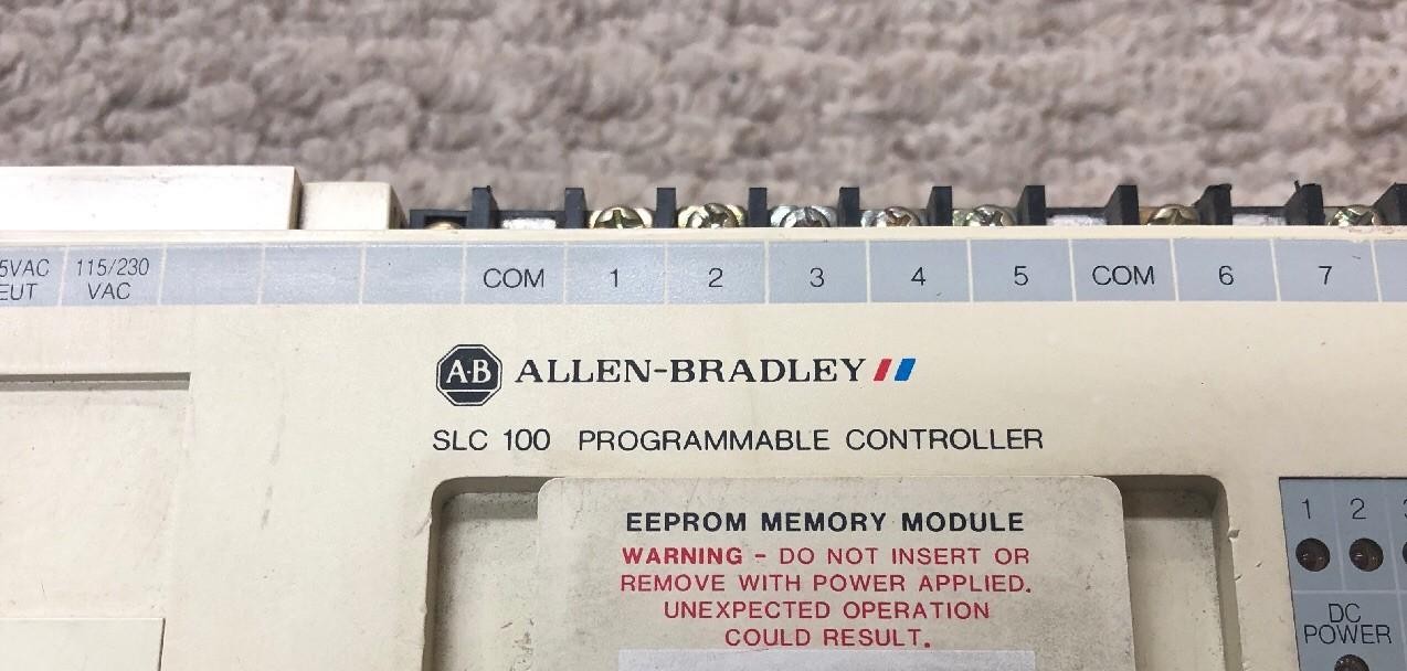 Allen-Bradley 1745-LP103 SLC 100 Programmable Controller PROCESSOR UNIT Series A