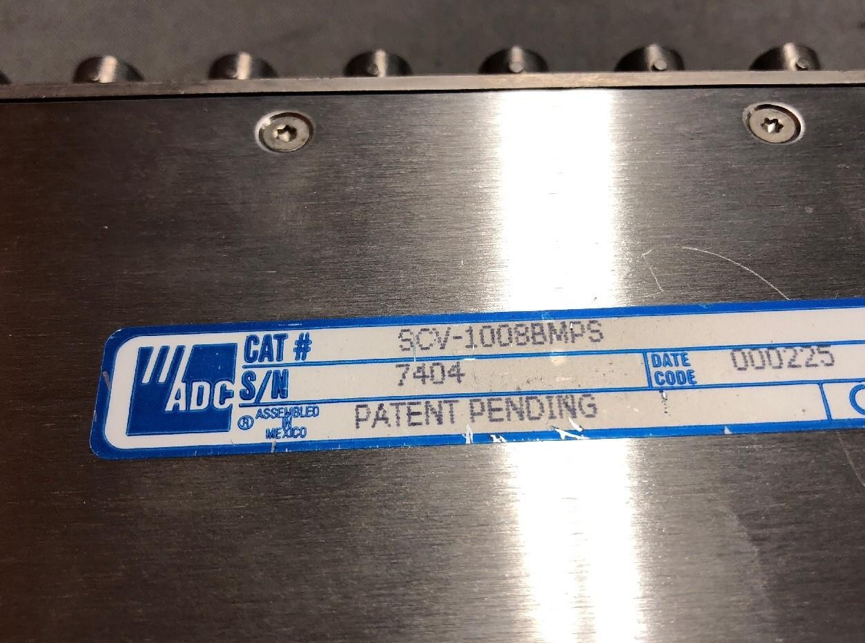 ADC RF WORx 8:1 SPLITTER 5-1000 Mhz SCV-1008BMPS