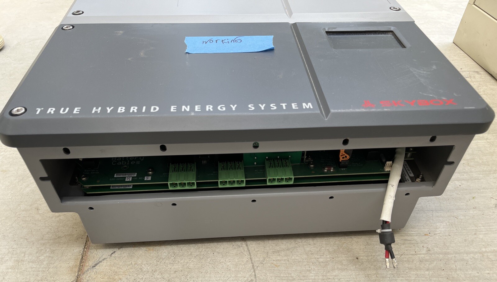 OutBack Power/ SKYBOX True Hybrid System – Used NO BOS box