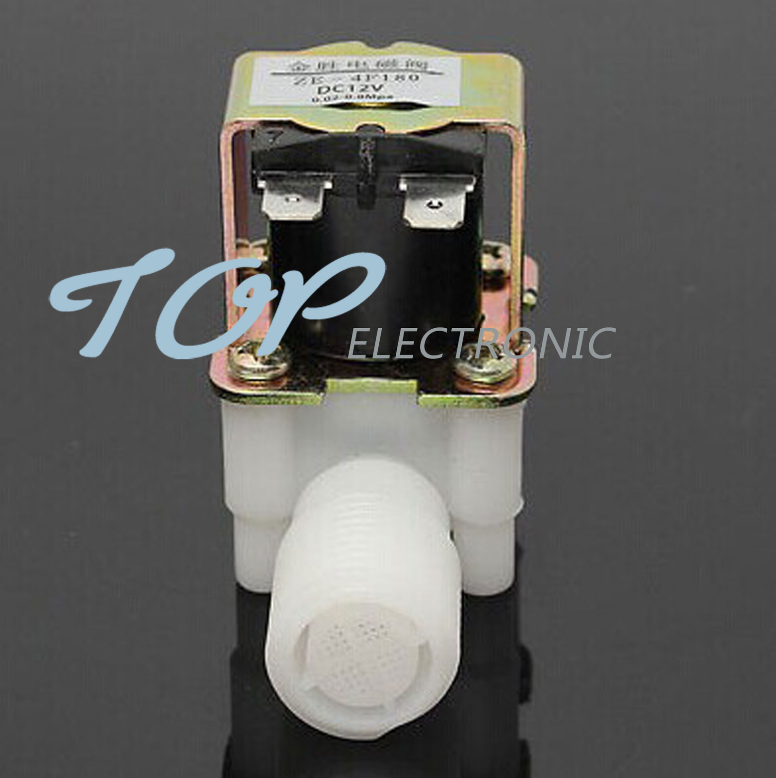12V Electric Solenoid Valve Magnetic DC N/C Water Air Inlet Flow Switch 1/2″