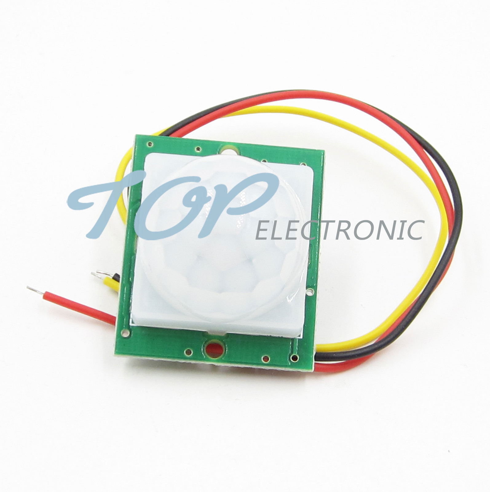 DC 12V PIR IR Infrared Pyroelectric IR PIR Motion Sensor Detector Module top