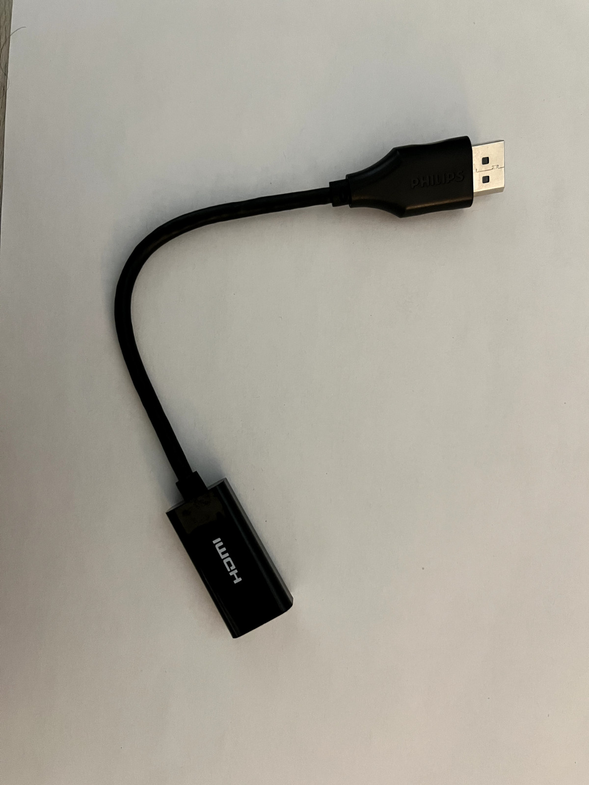 PHILIPS DisplayPort to HDMI Adapter, Unidirectional, Works with Laptops, Tablet
