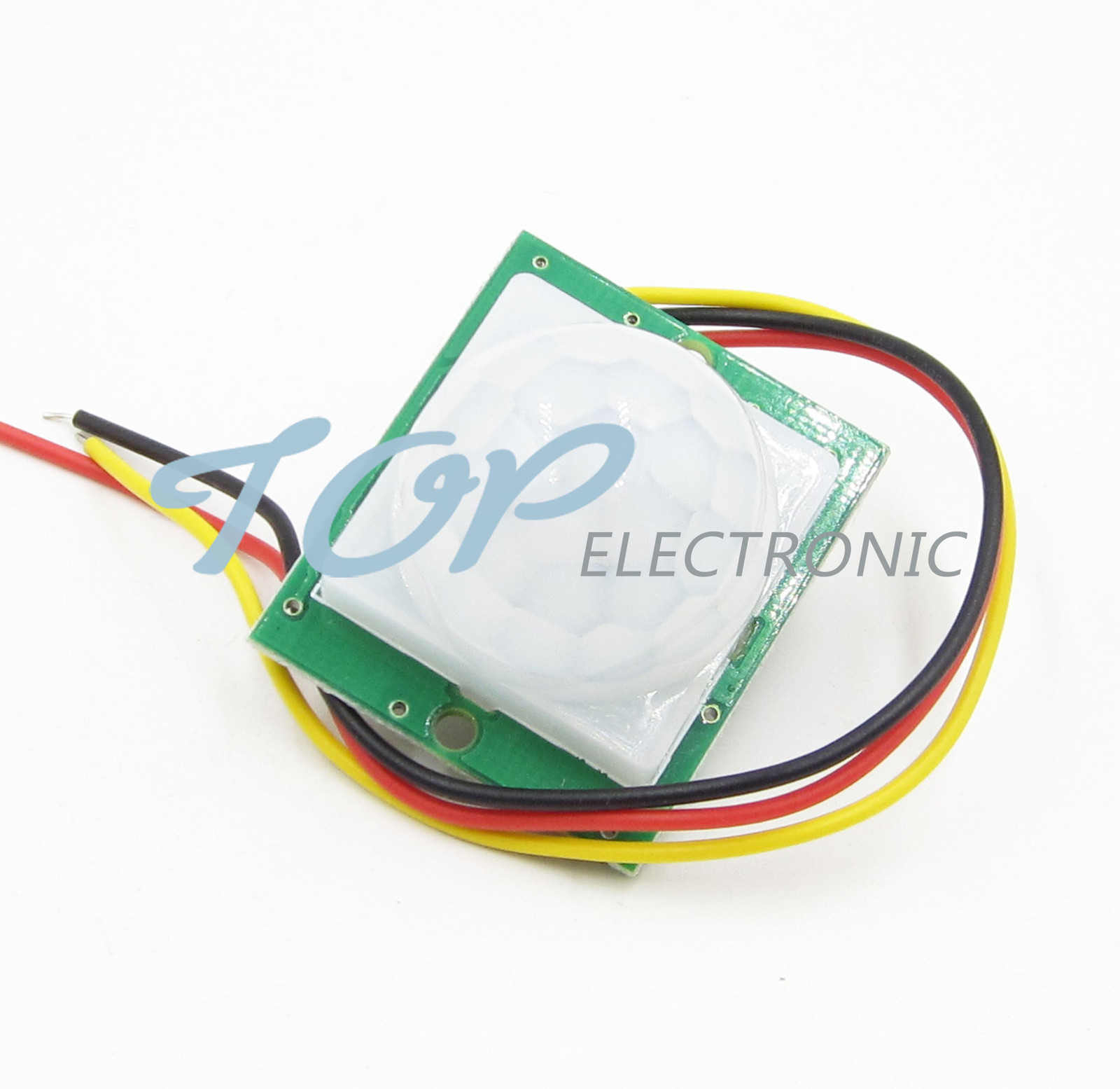 DC 12V PIR IR Infrared Pyroelectric IR PIR Motion Sensor Detector Module top