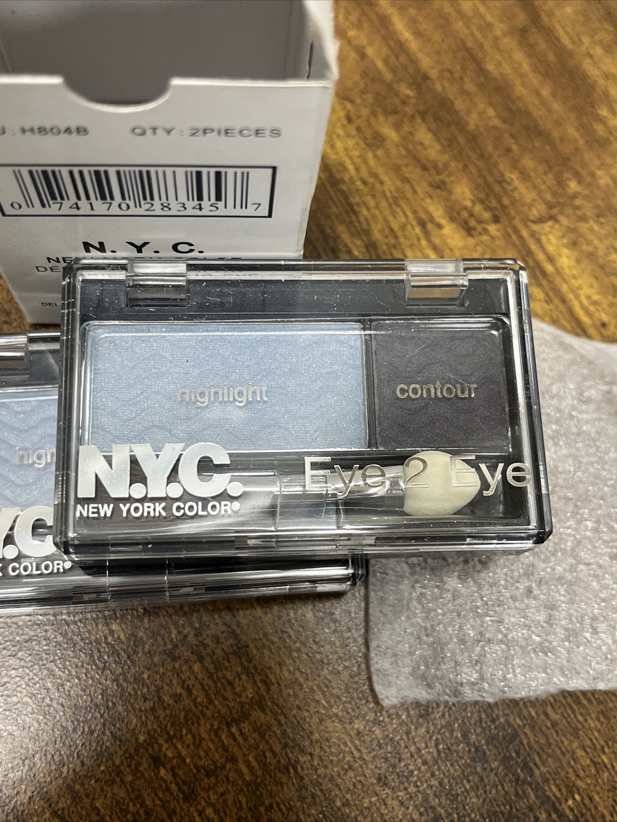 Amazon Wholesale Lot Of 54 N.Y.C Description Duo Eye Shadow H804B Free Shipping