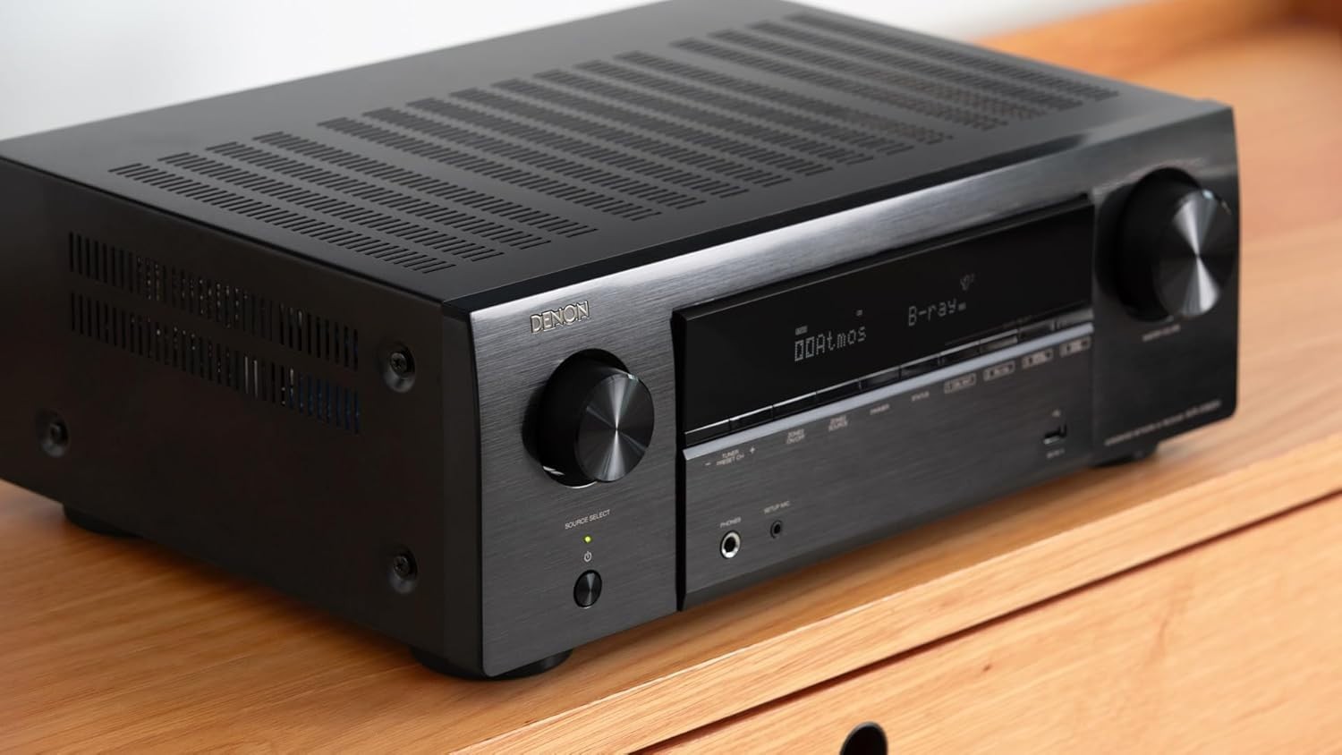 Denon AVR-X1800H 7.2ch 8K AV Receiver 80W HDR10+ eARC NEW Japan