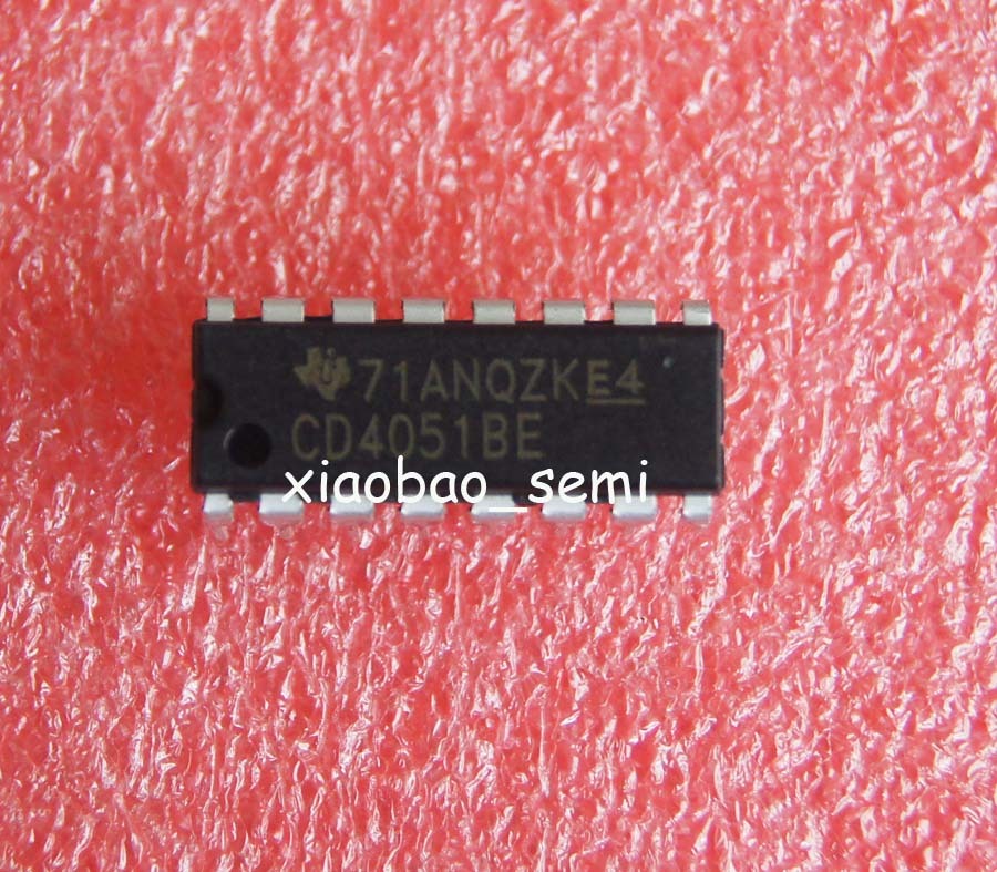 20pcs NEW CD4051BE CD4051 DIP-16 IC TI