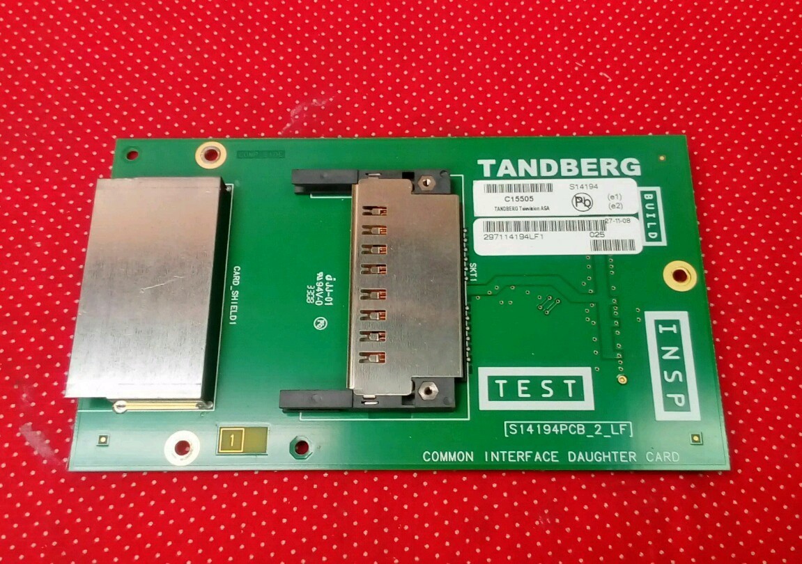 TANDBERG COMMON INTERFACE DAUGHTER CARD S14194PCB_2_LF