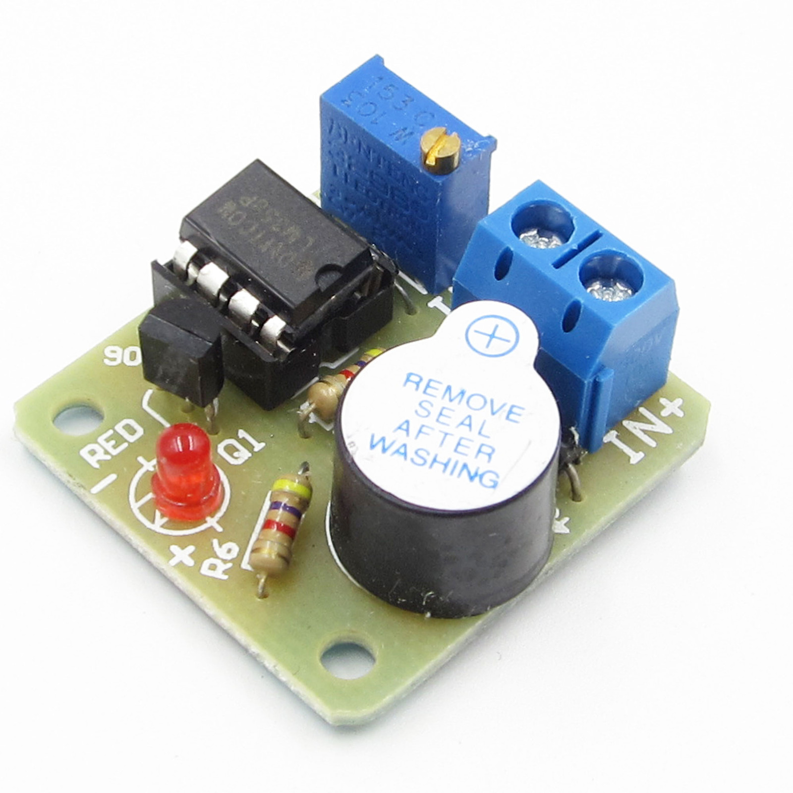 12V Accumulator Sound Alarm Light Buzzer Prevent Over Discharge Controller