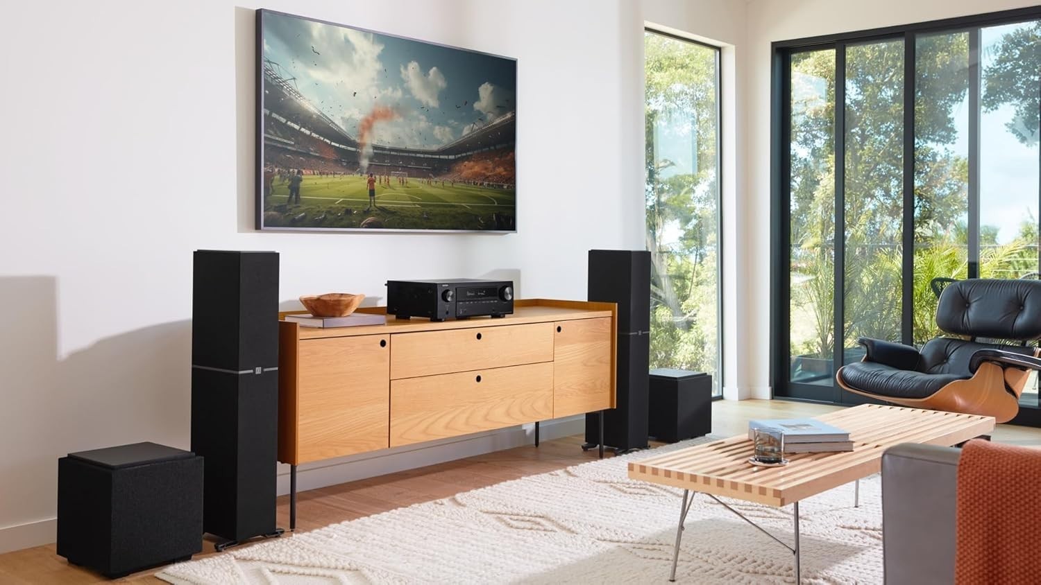 Denon AVR-X1800H 7.2ch 8K AV Receiver 80W HDR10+ eARC NEW Japan