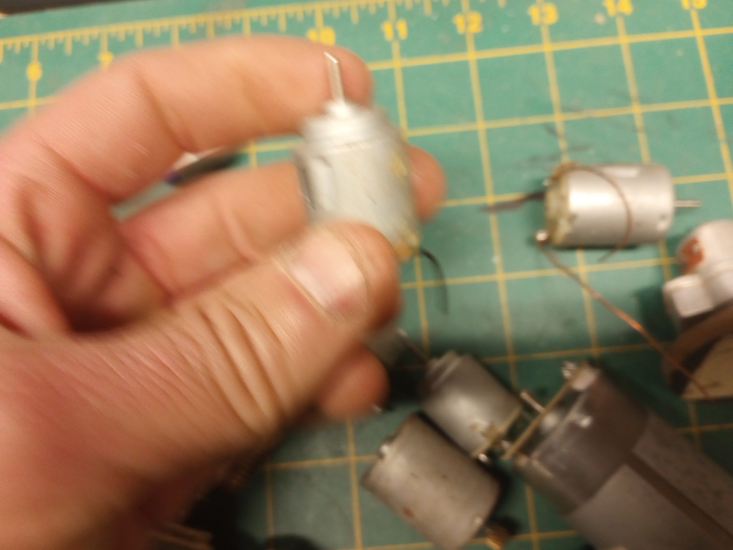 Large Lot Of Small Electric Motors