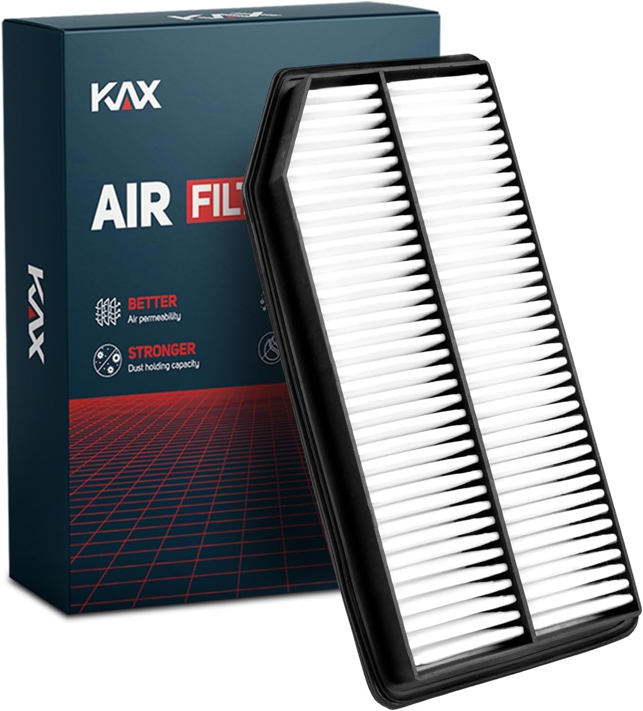 KAX Engine Air Filter, CA10015 Replacement for Honda Ridgeline 2006 2007 2008 20
