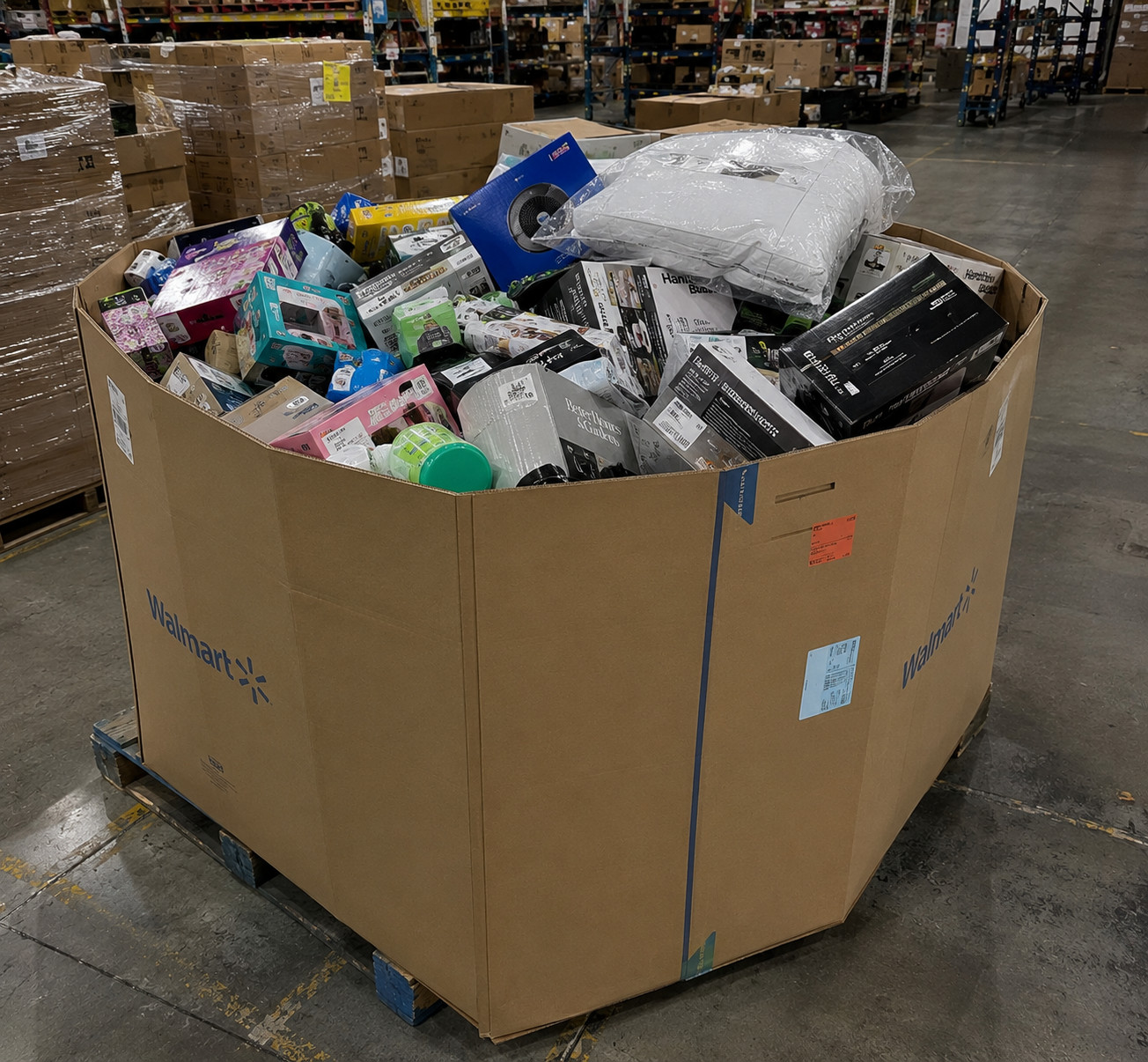 Walmart Mixed Merchandise Wholesale Lot Offering Great Product Variety