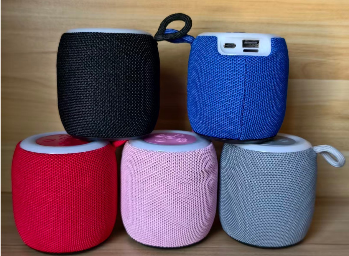 Lot of 10 Bluetooth Speakers New in Box Portable Wireless RGB LED USB-C Resale