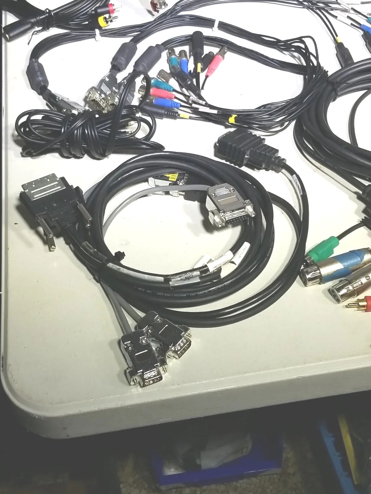 Lot of Professional Audio Cables
