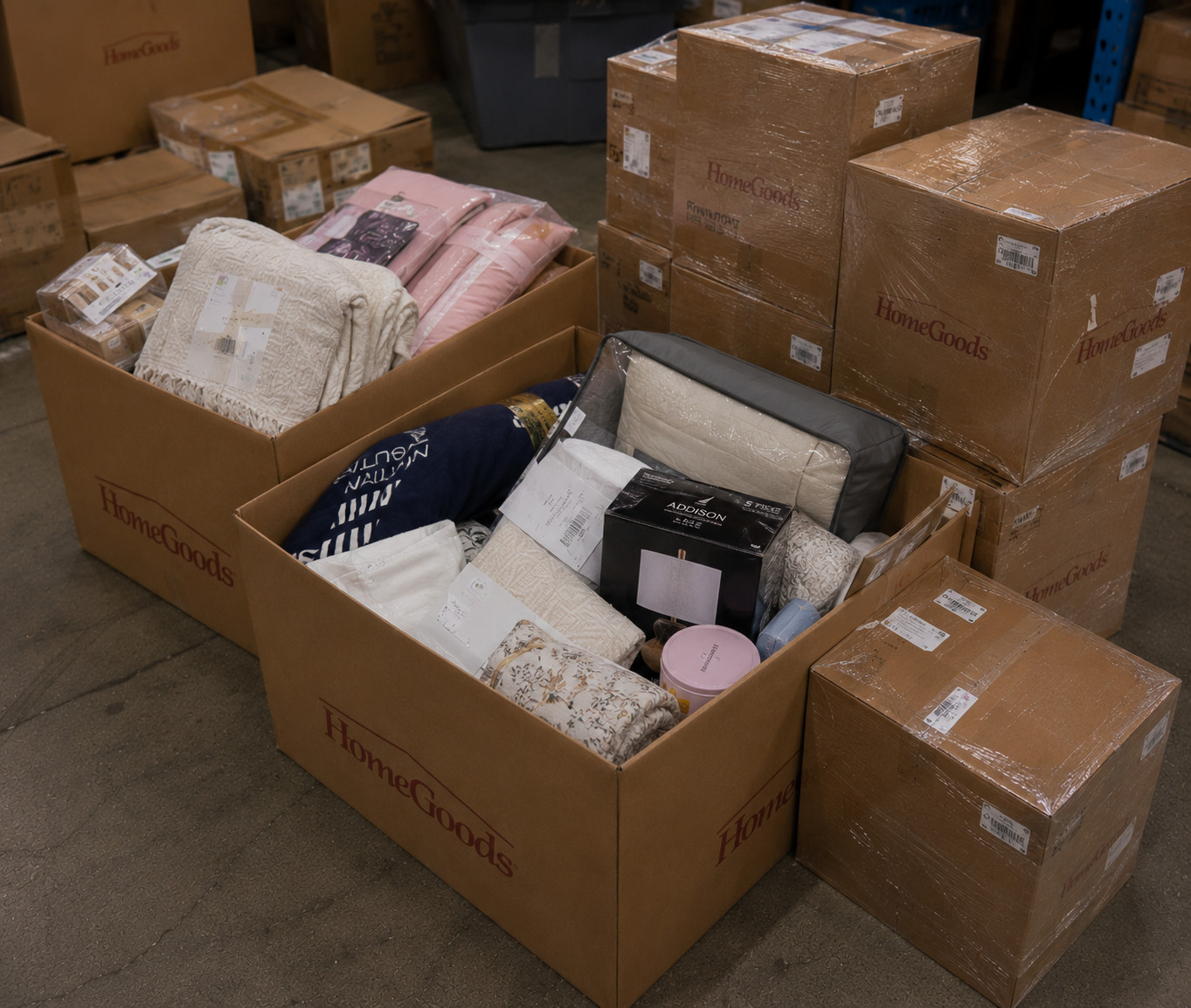 HomeGoods Style Merchandise with Home Essentials Included