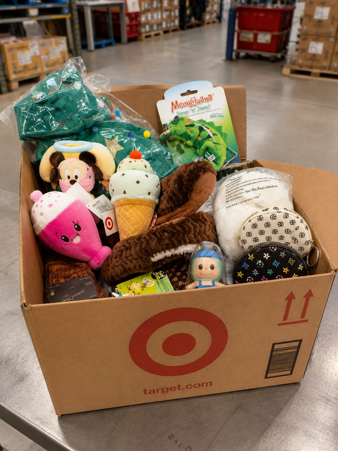 Amazon Returns Merchandise with Home and Family Essentials