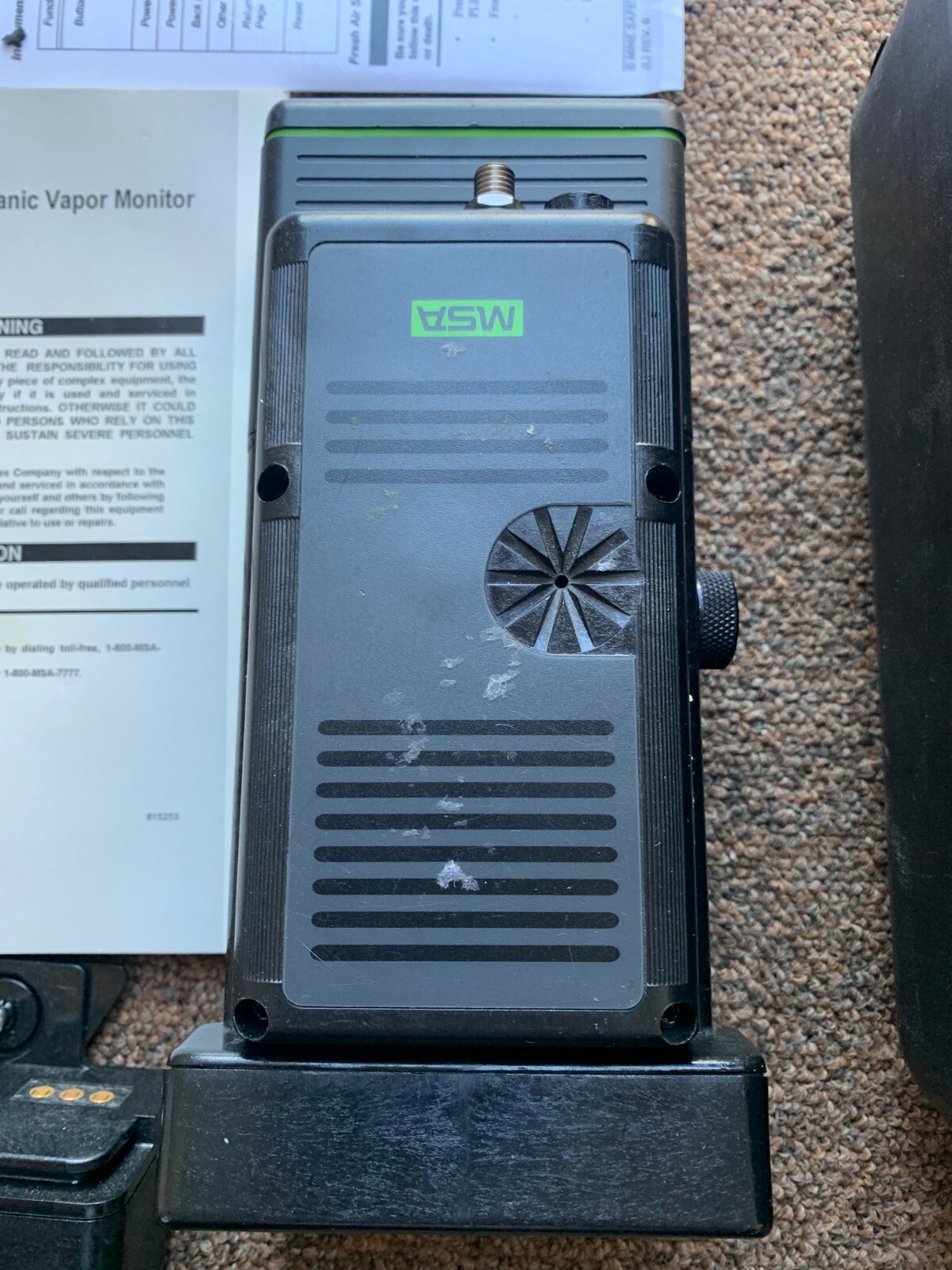 MSA Passport PID II Organic Vapor Monitor