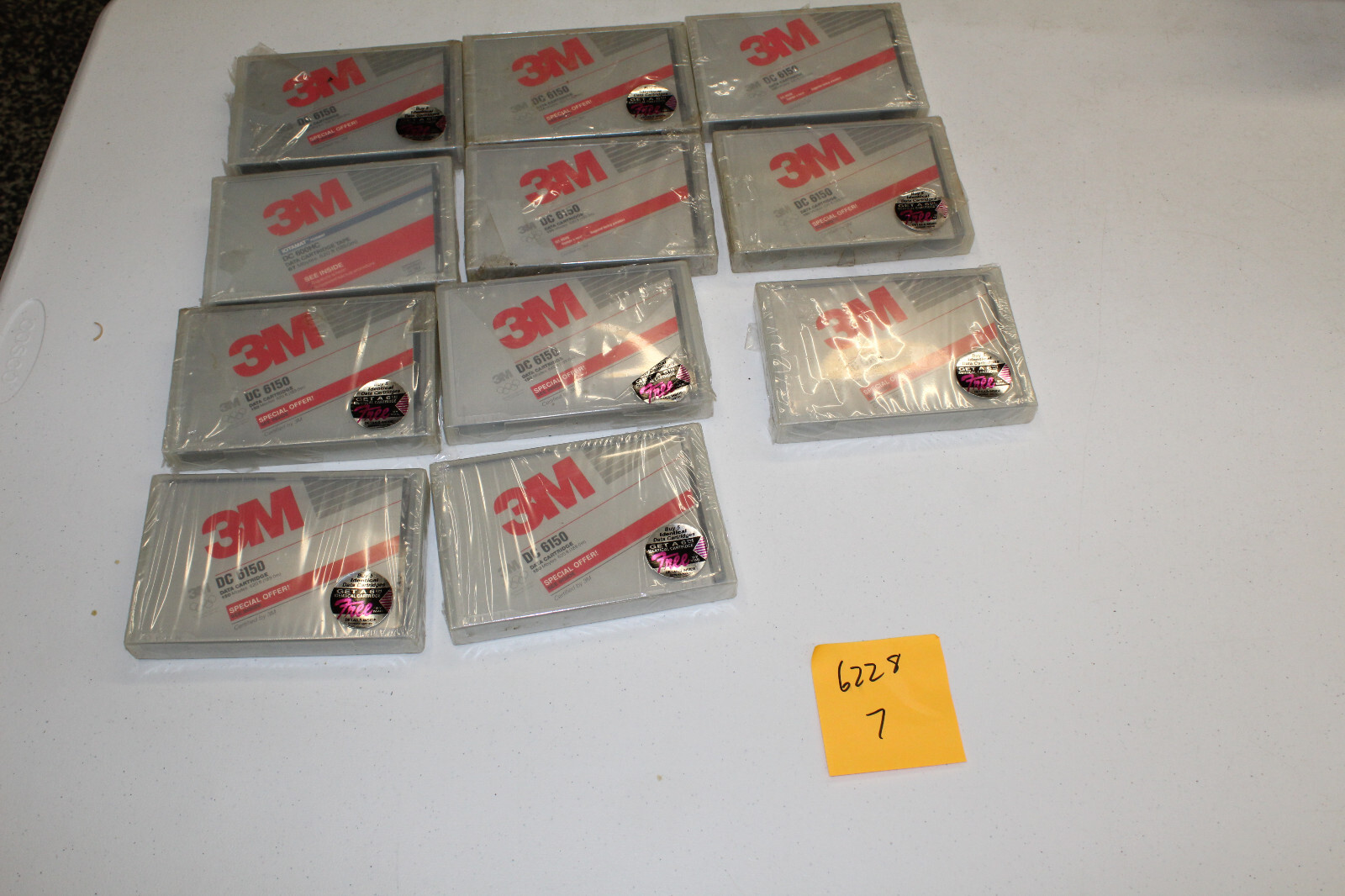 3M Data Cartridge x11 DC 6150 New & Ripped sealed