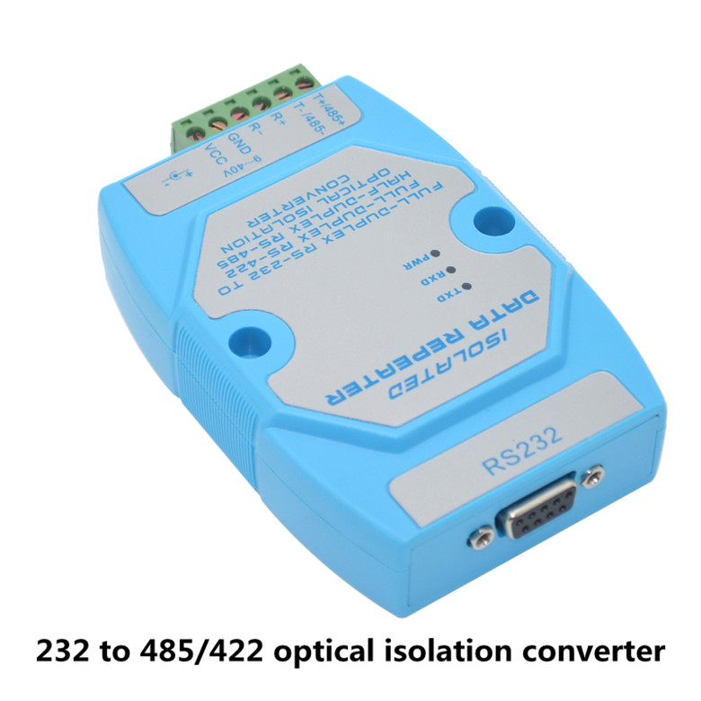 232 to 485/422 optical isolation converter lightning protection two-way