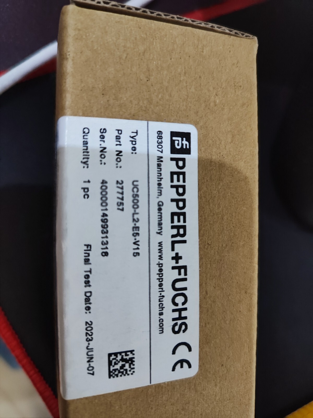 Pepperl-Fuchs UC500-L2-E5-V15 IN NEW BOX ALL NEW