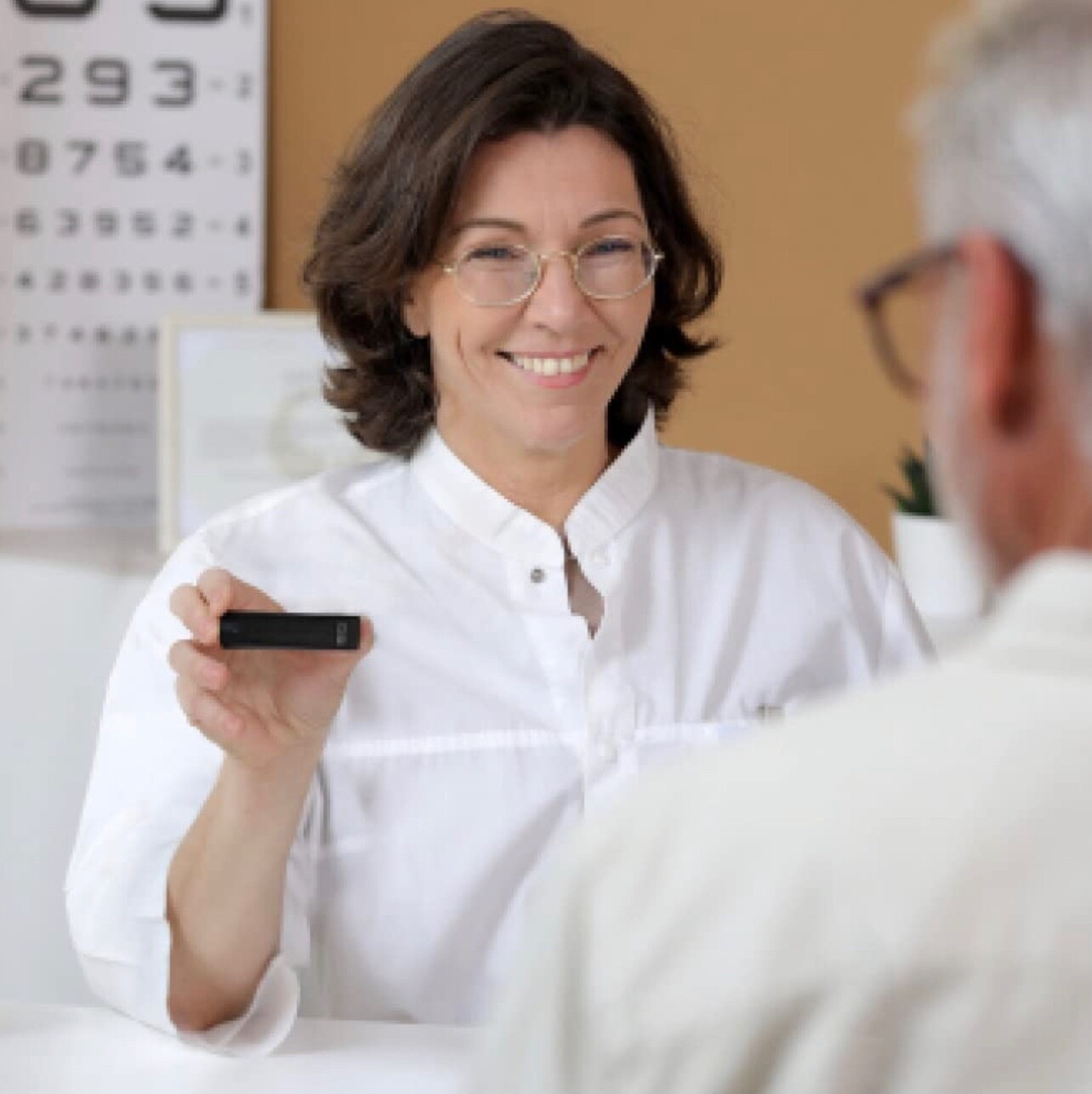 electronics submit device for Visually impaired are low vision