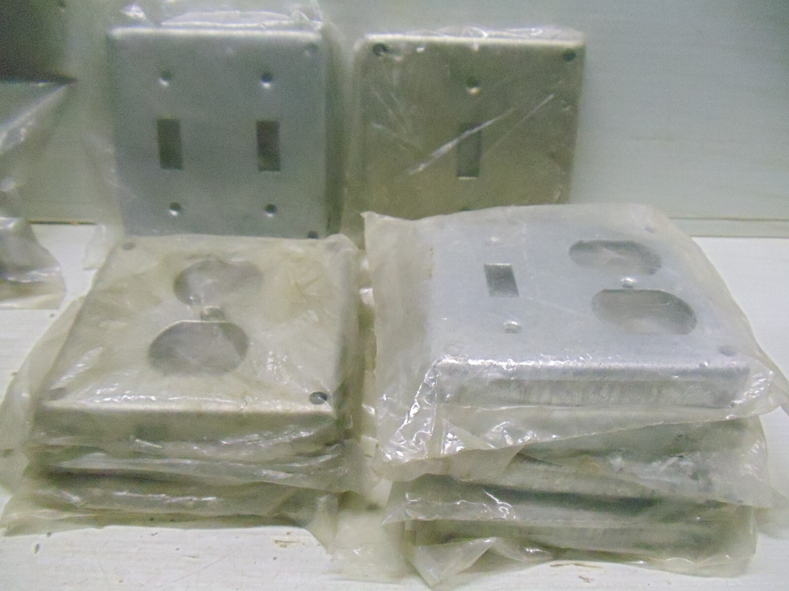 LOT MISC. ELECTRIC ELECTRICAL WIRING PARTS OUTLET BOX COVER HARDWARE new
