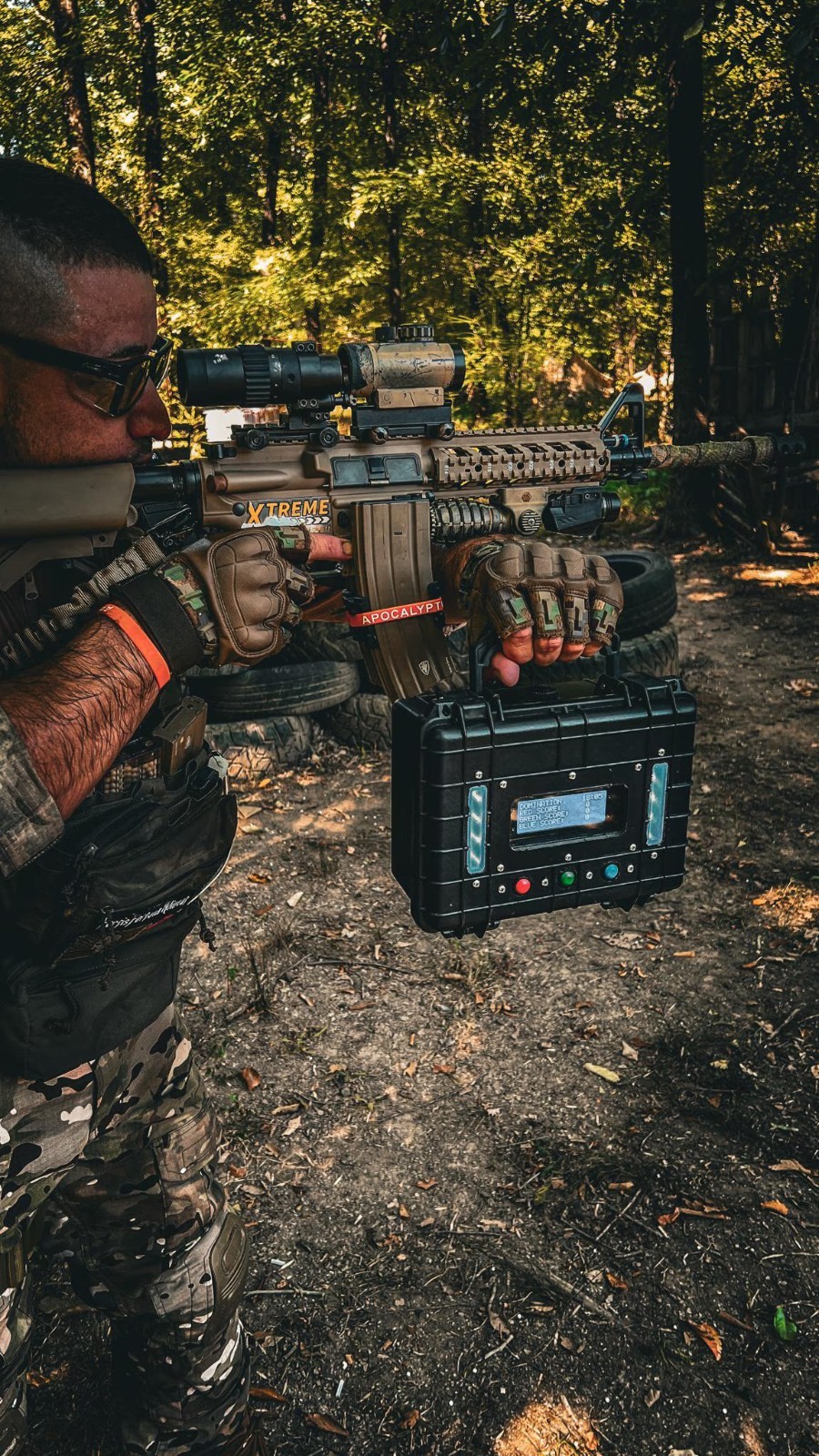 BattleForge: Electronic Paintball & Airsoft Field Game Mode Controller: 6+ Modes