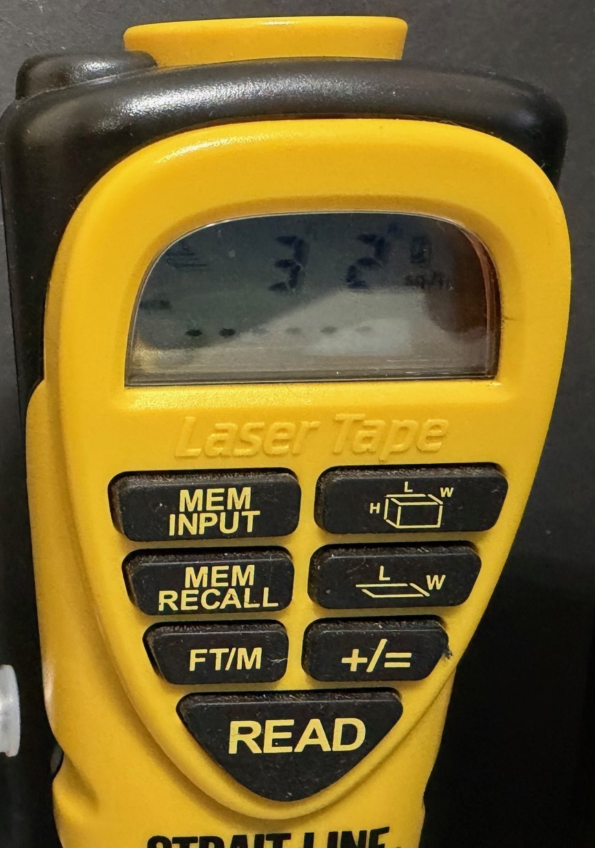 SMALL TOOL PACKAGE. SATELLITE FINDER, STRAIT LINE LASER TAPE , BREAKER ID.