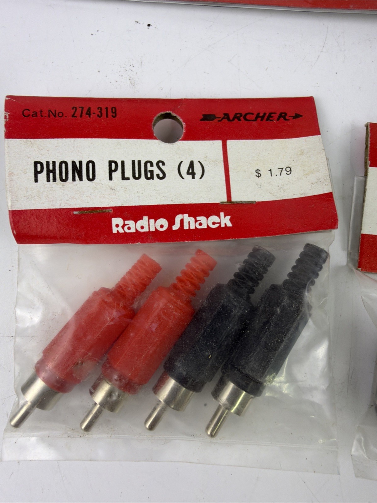 Lot of Vintage Radio Shack Electronics NIP Audio Switches , phono plugs, Phone