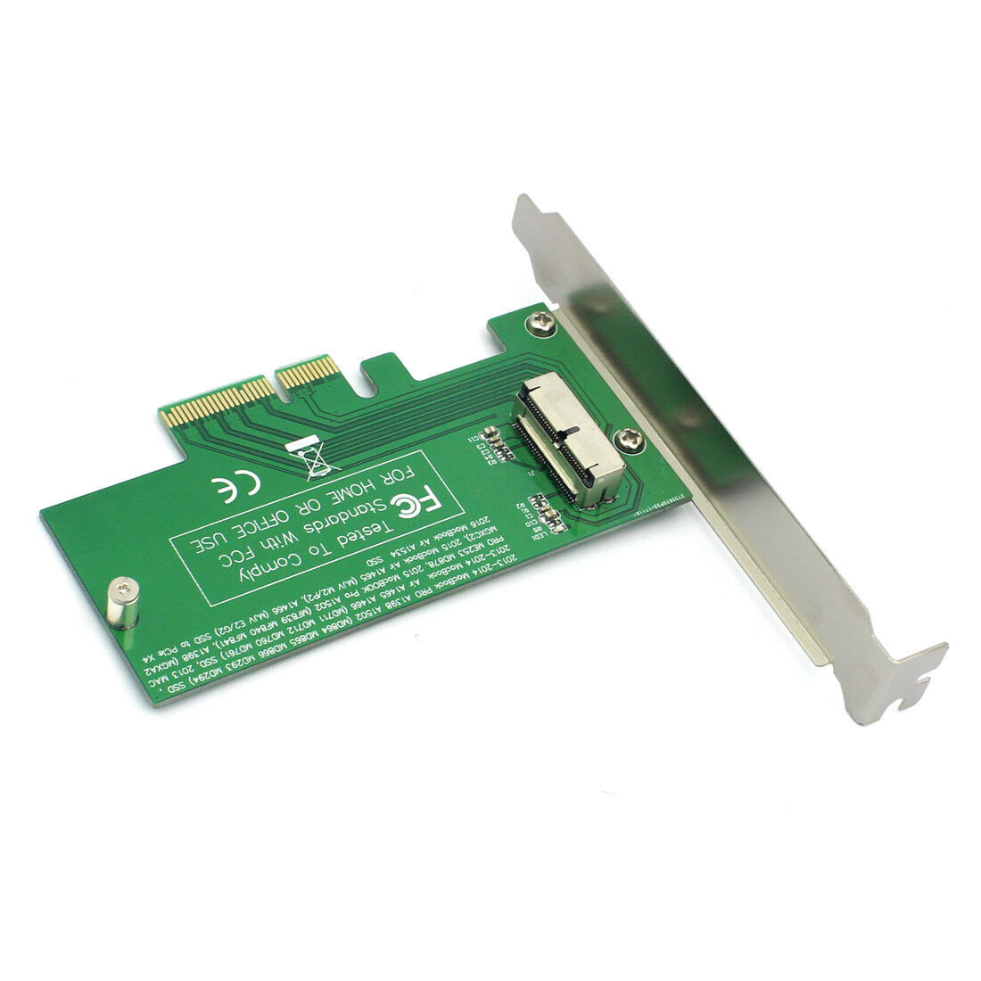 PCI-Express PCIE to 4X Adapter Card SSD Convert Card For Mac Air Pro 2015 2014