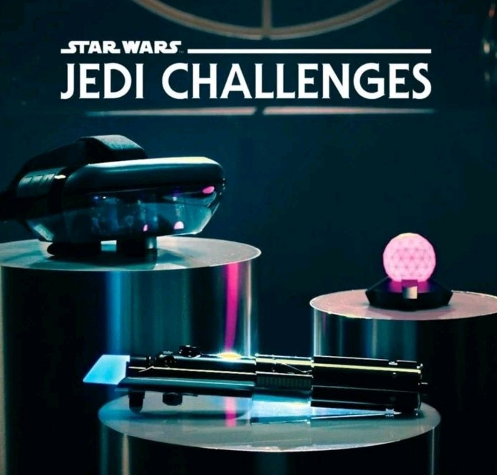 Star Wars: Jedi Challenges AR Headset with Lightsaber Controller & Tracking #JC