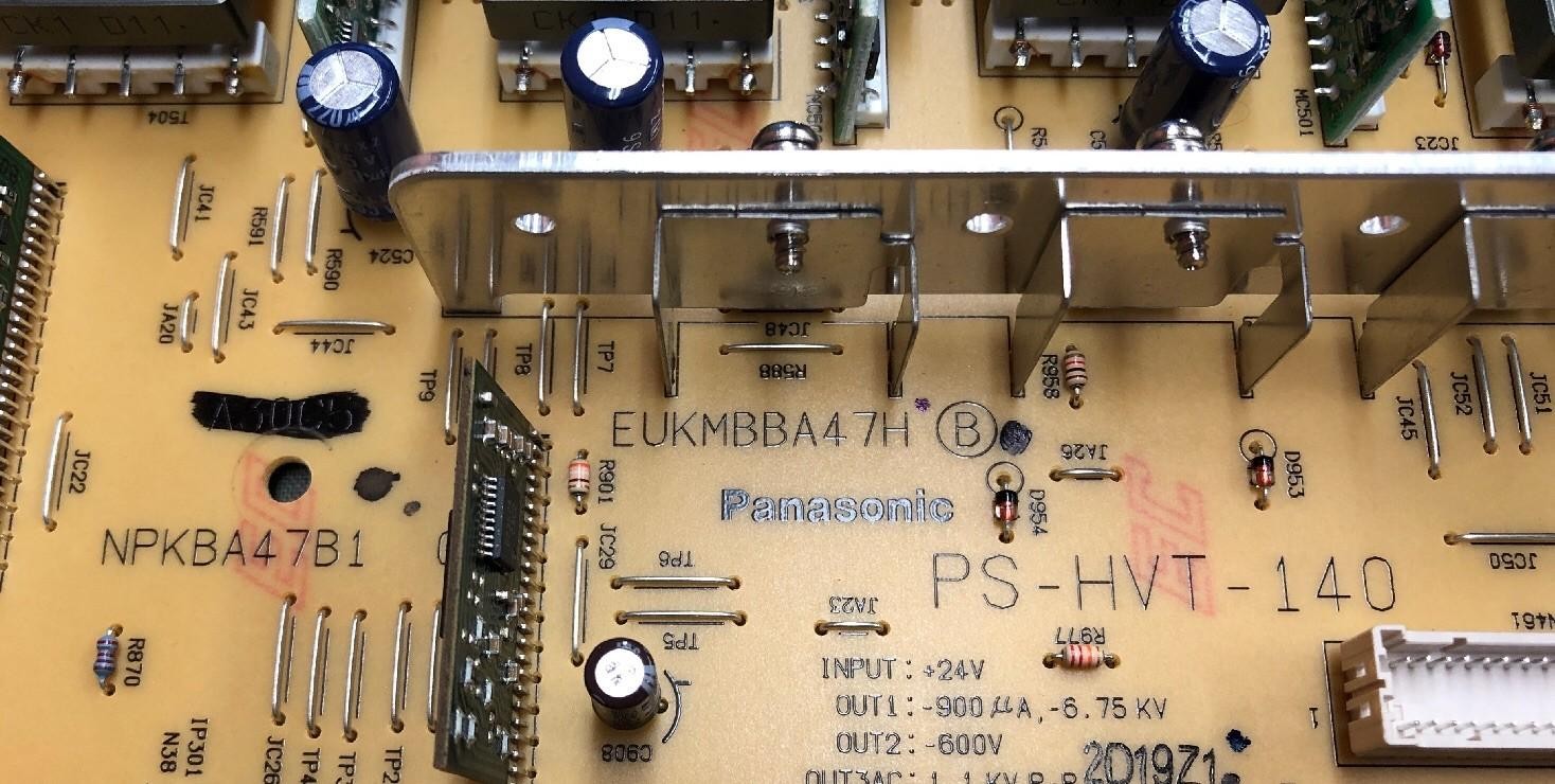 PANASONIC PRINTER COPIER POWER SUPPLY BOARD PS-HVT-140 EUKMBBA47H NPKBA47B1