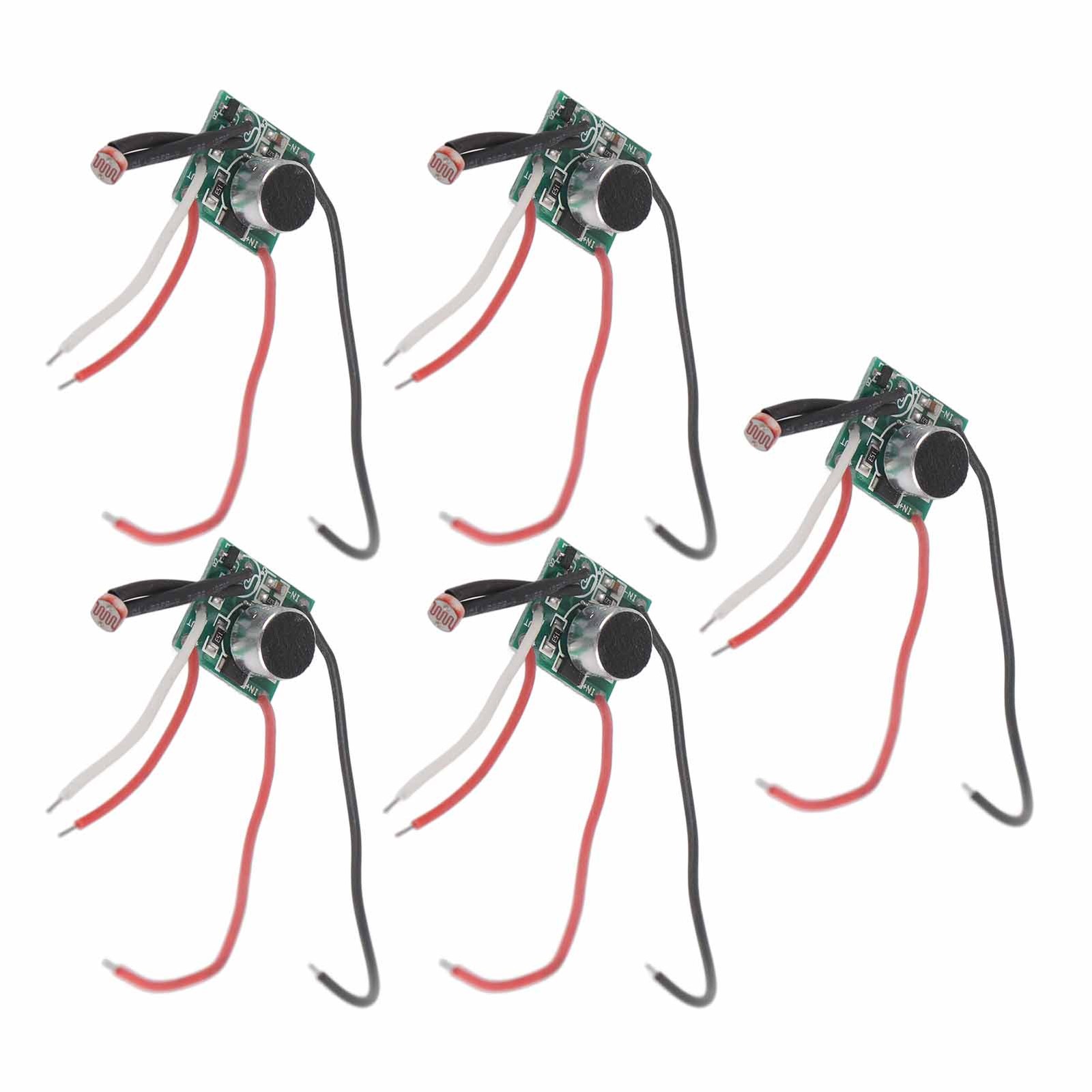 5Pcs Sound Control Switch Module Solar Light Sensor Module Circuit Board New