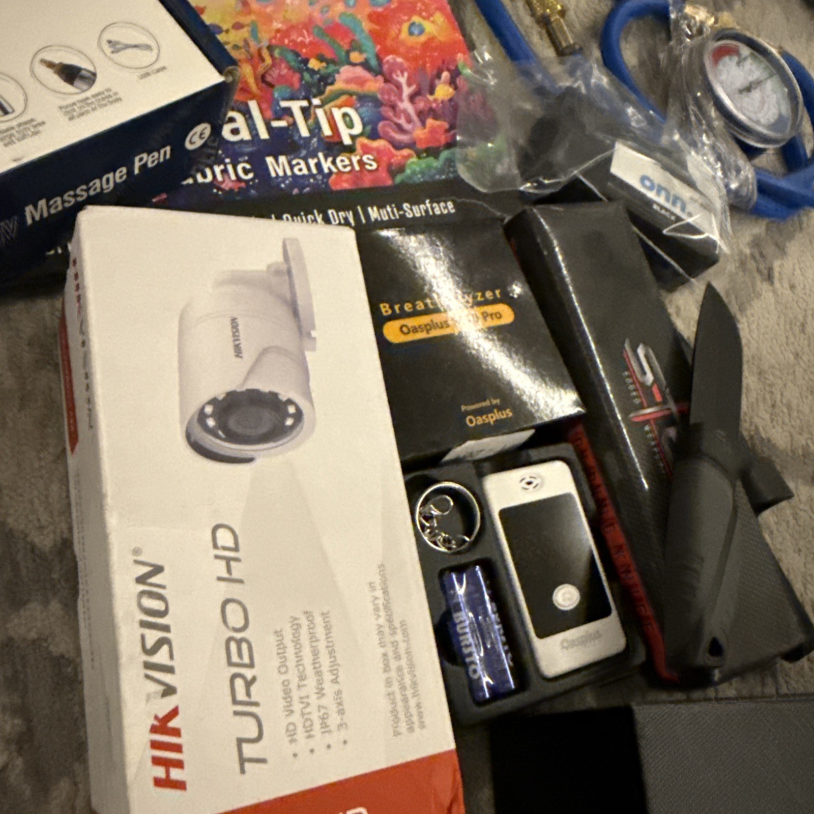 Mystery Loot Electronic General Merch Box For Resale 11 Items Total See Desc