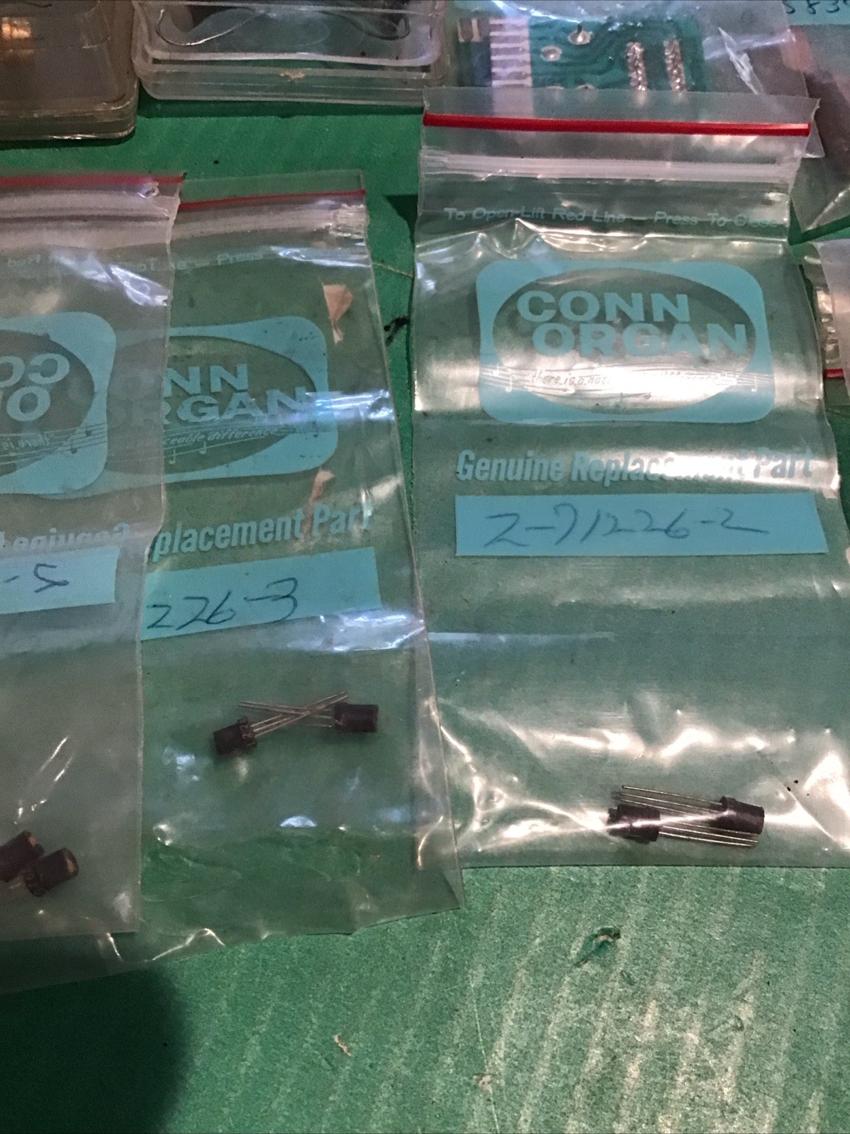 LOT of Vintage Misc Radio Amp TV Electronics Repair Parts Resistors Capacitors