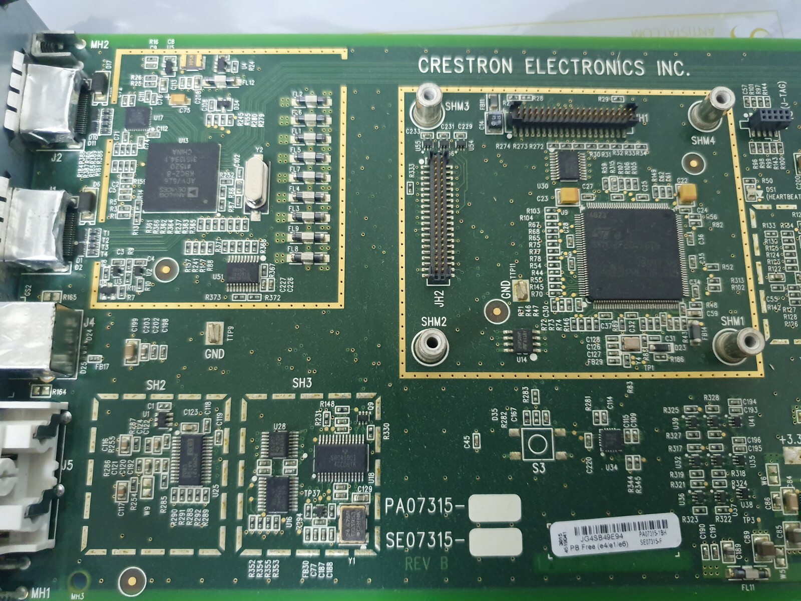 Crestron DMC-4K-HD PA07315/SE07315 REV PCB ,Used,Mexico&96077