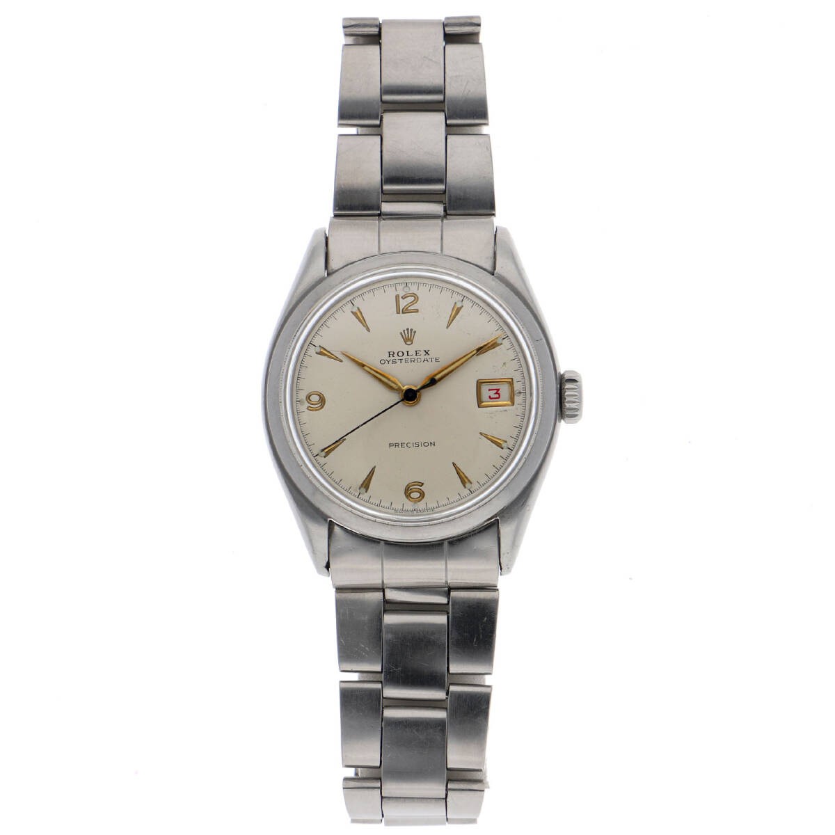 ROLEX 6094 Oysterdate Stainless Steel Manual Winding Unisex Watch Accessary