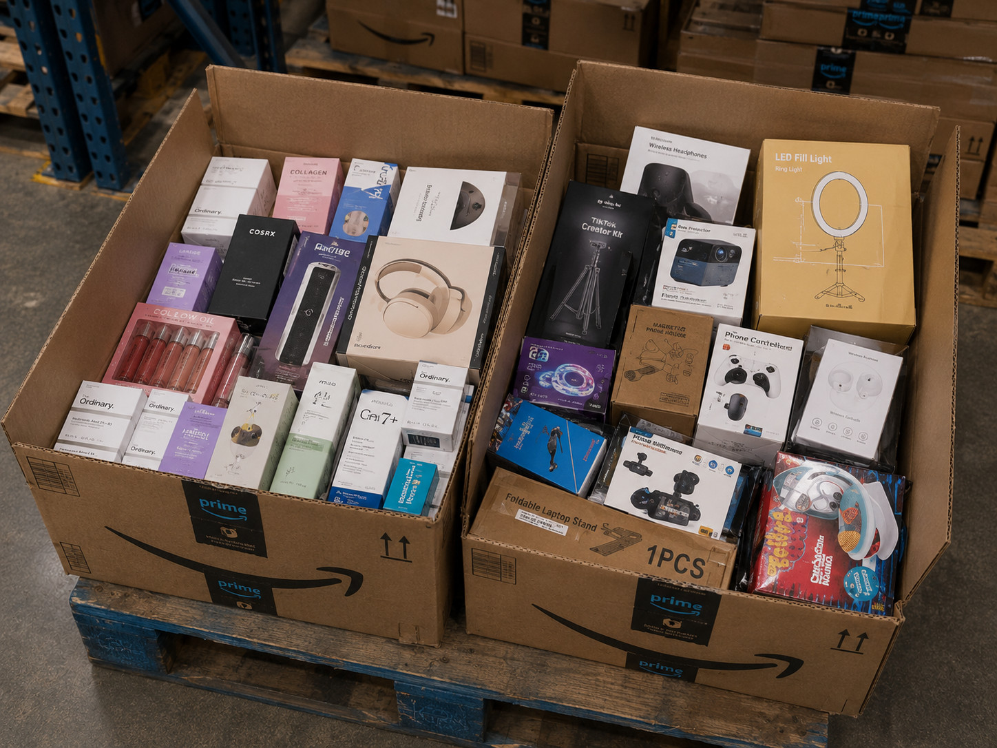 Walmart Mix Merchandise with Household Essentials Ready to Move