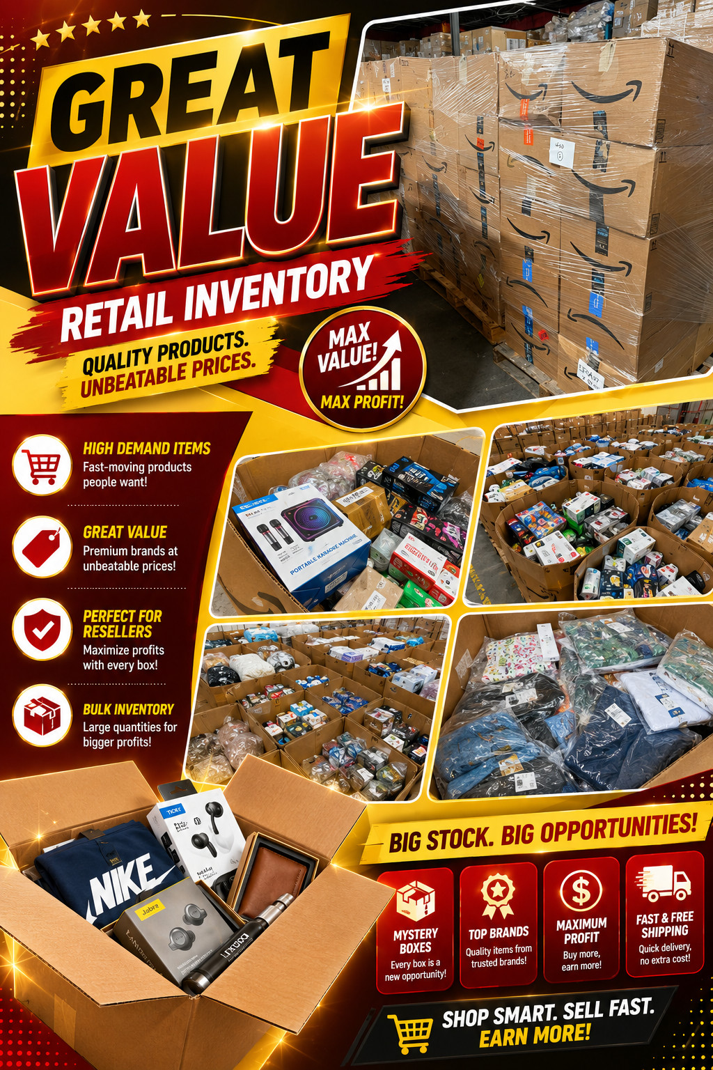 Amazon Secret Warehouse Adventure Box Packed With Amazing Hidden Deals