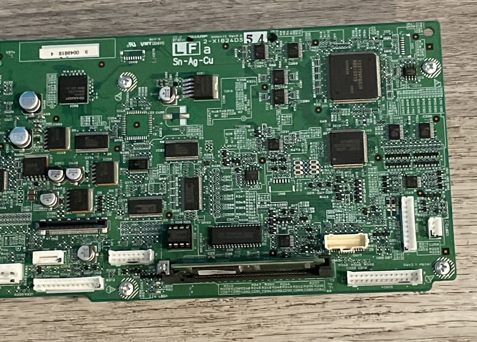 Lot 3 Sharp SN-Ag-Cu Rev 2.0 PRINTED CIRCUIT Board 2-x1824ds54 C3