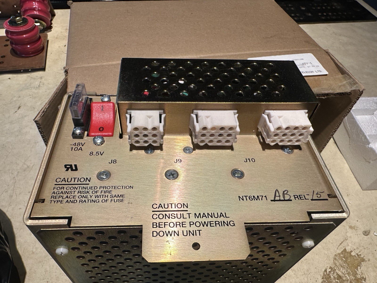 Tower Electronics Nortel NT6M71AB Power Supply ENPQ71A2AA (JTS2)