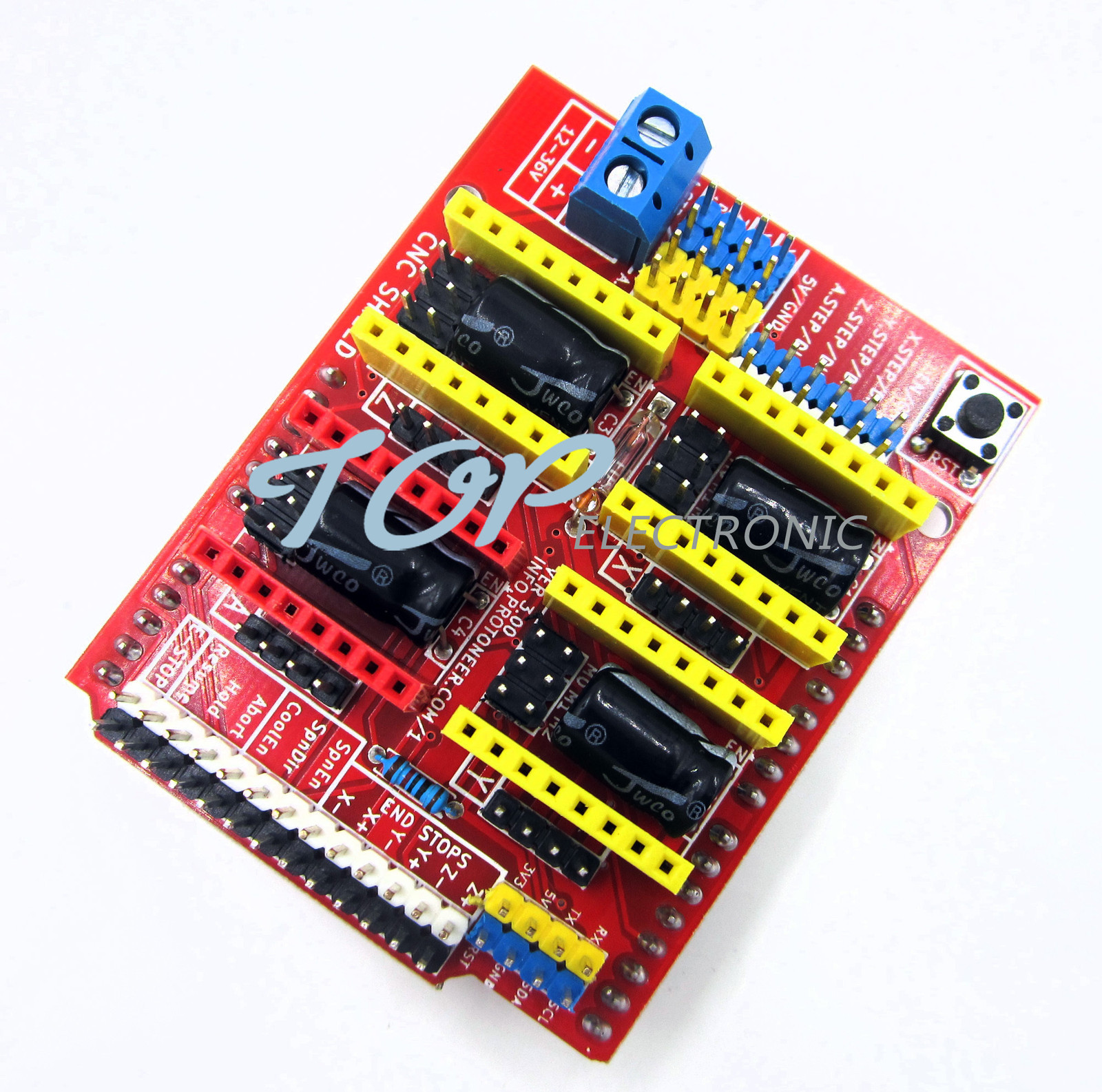 3D Printer New CNC Shield Expansion Board A4988 Driver for Arduino M63