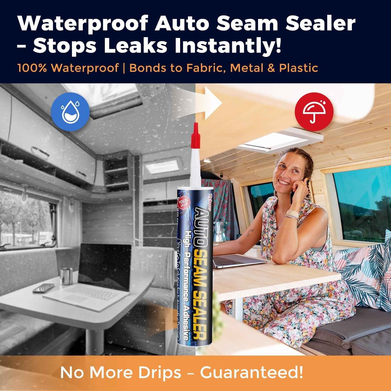 Seam Sealer Automotiveprofessional Grade High Strength Waterproof Adhesive Fo…